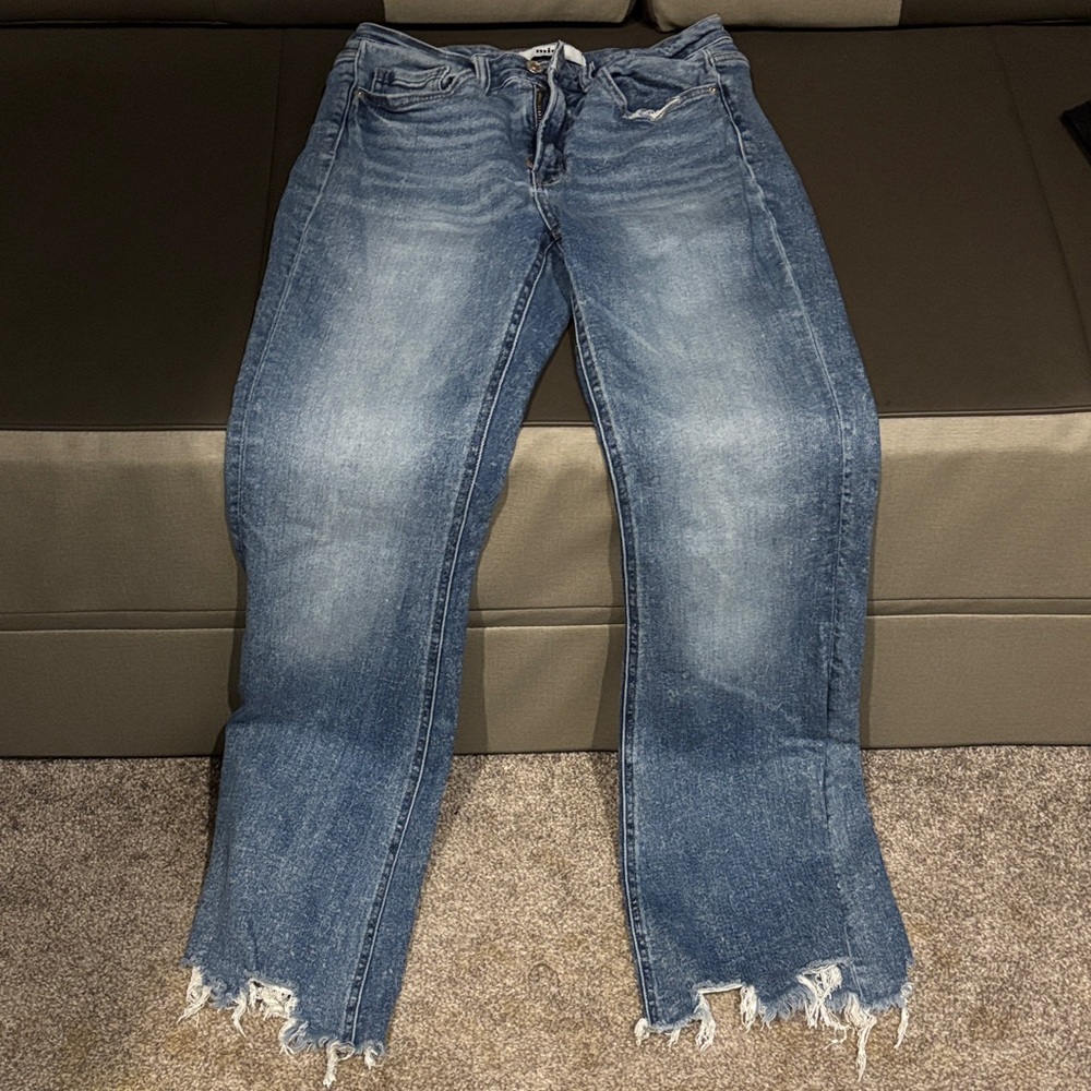 Classic Blue Straight Leg Women's Jeans